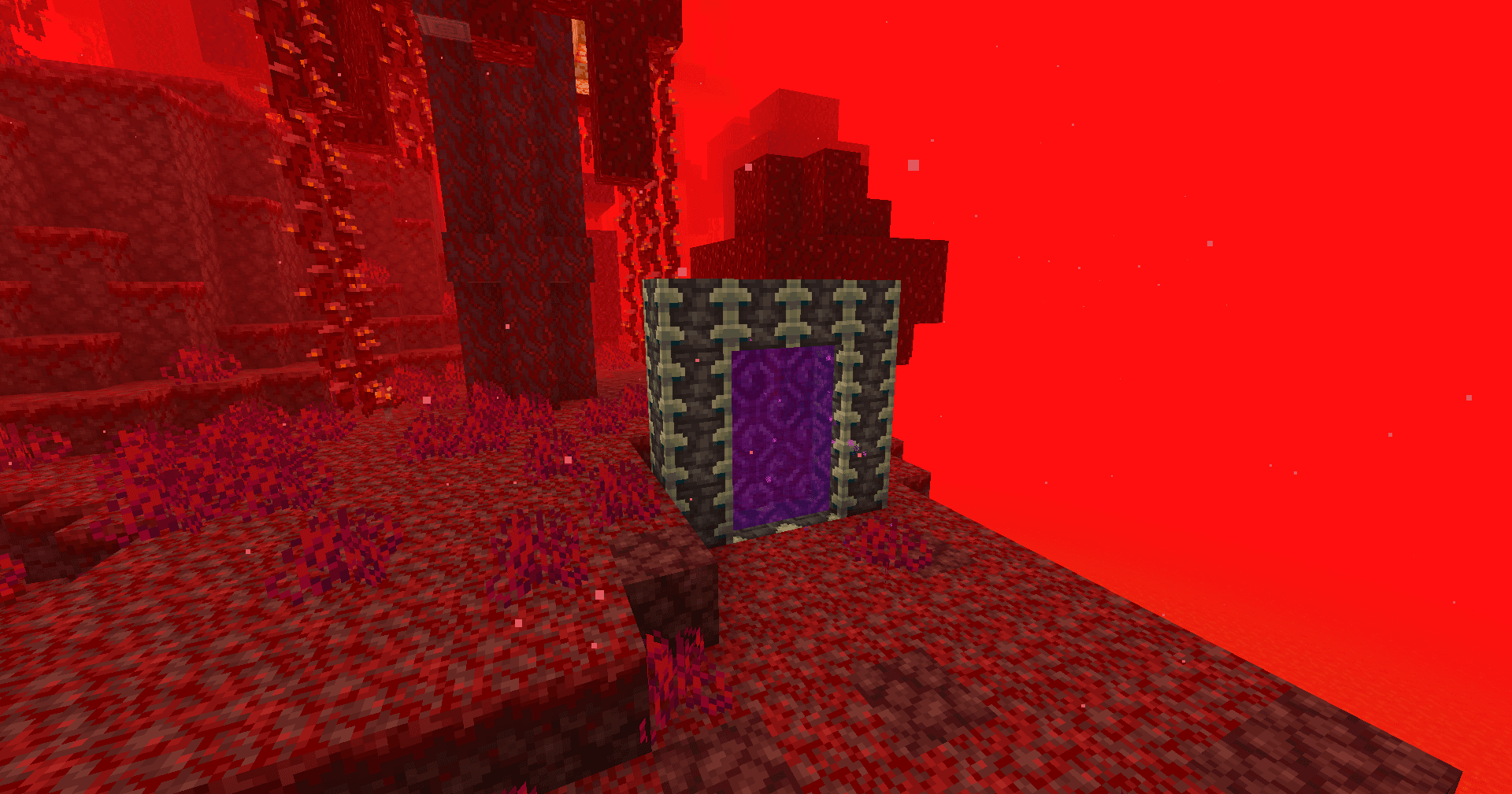 Deep Dark Nether Portal screenshot