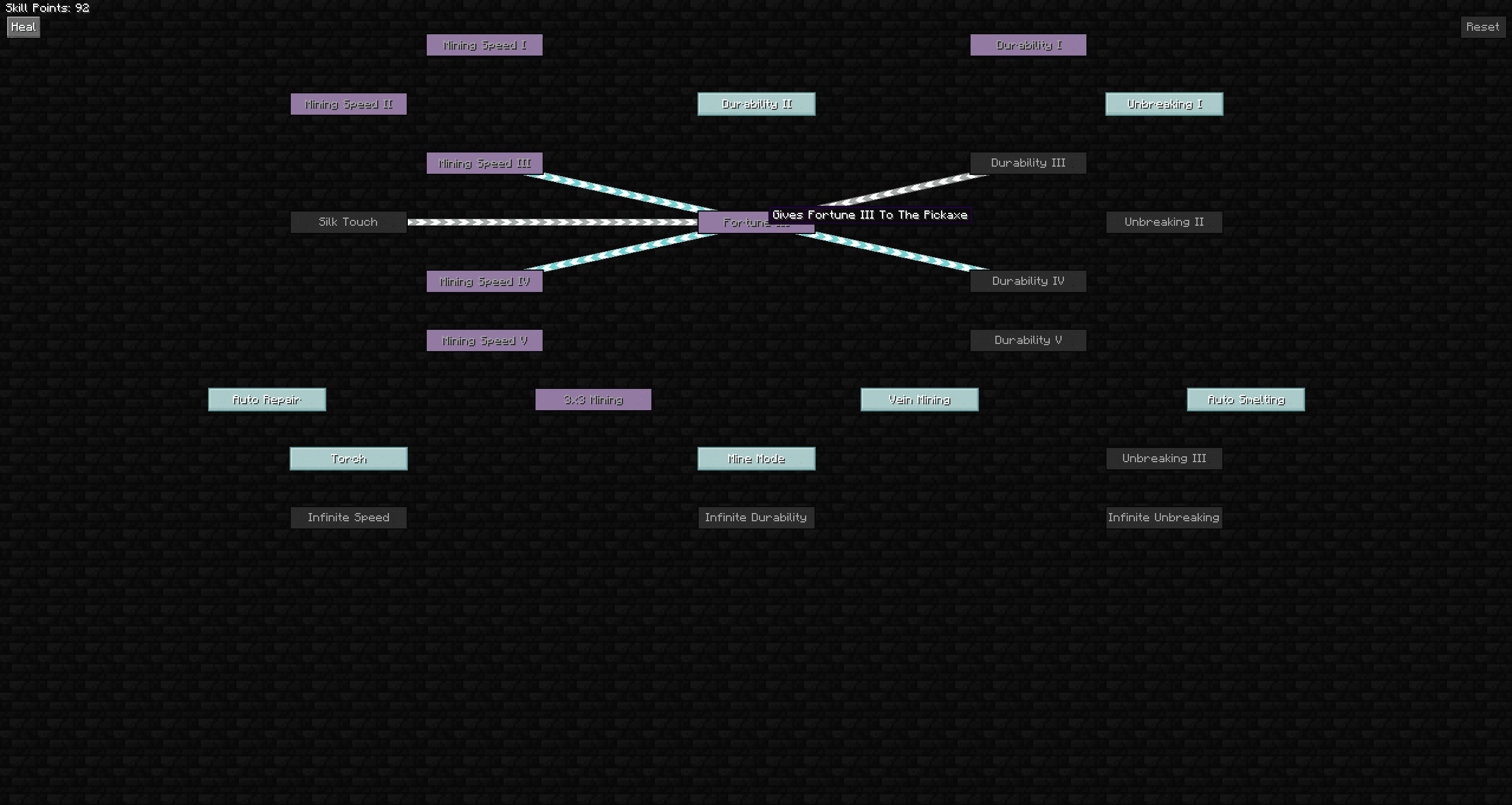 Upgradable Crystal Tools screenshot