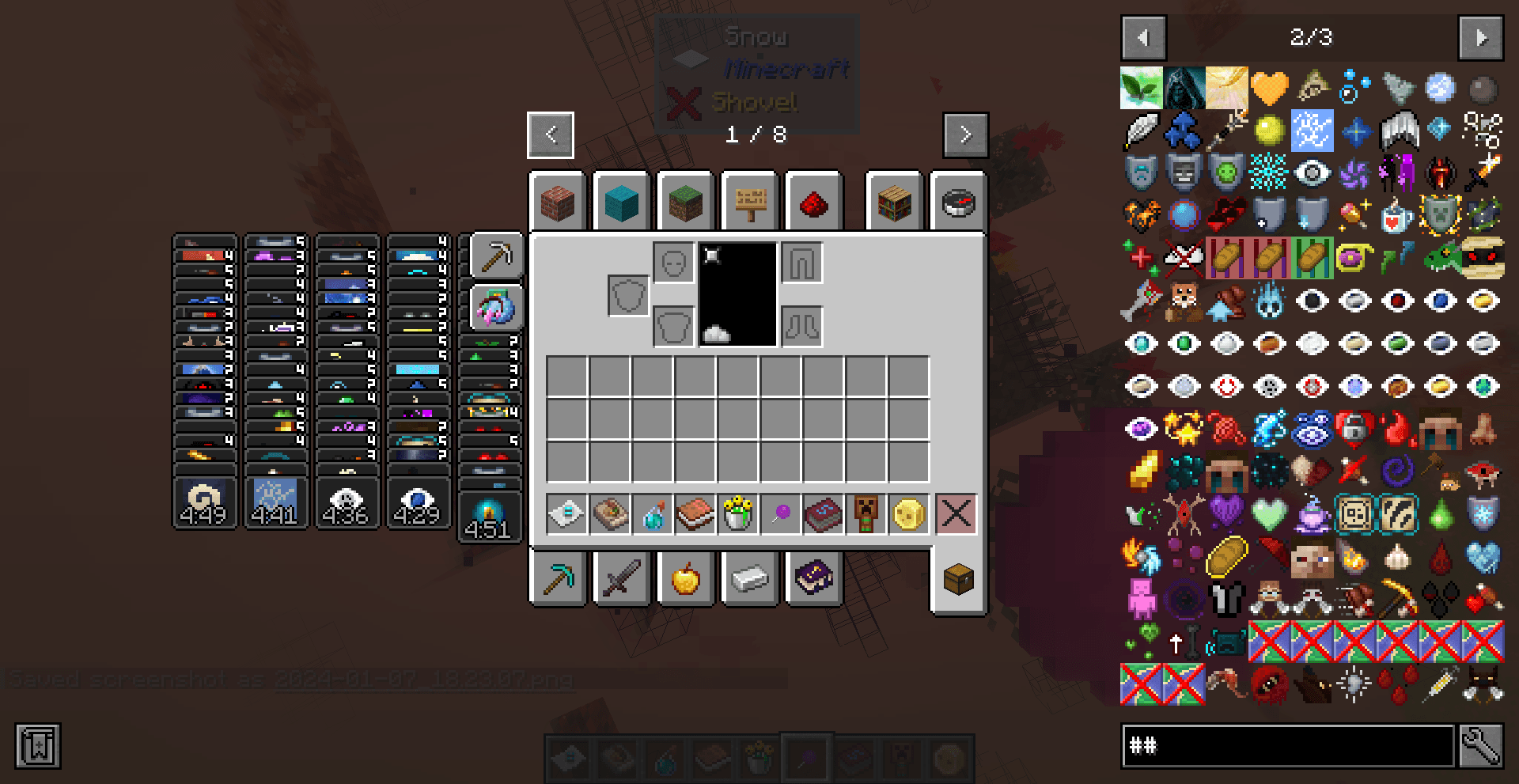 Moderately Enough Effect Descriptions (MEED) screenshot