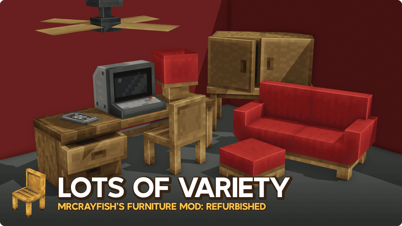 MrCrayfish's Furniture Mod: Refurbished screenshot