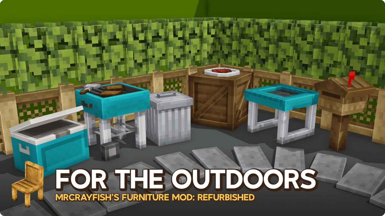 MrCrayfish's Furniture Mod: Refurbished screenshot