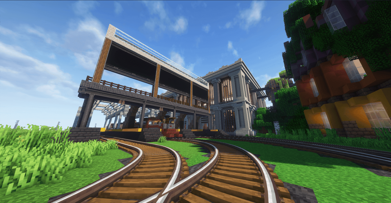 Create: Steam 'n' Rails screenshot