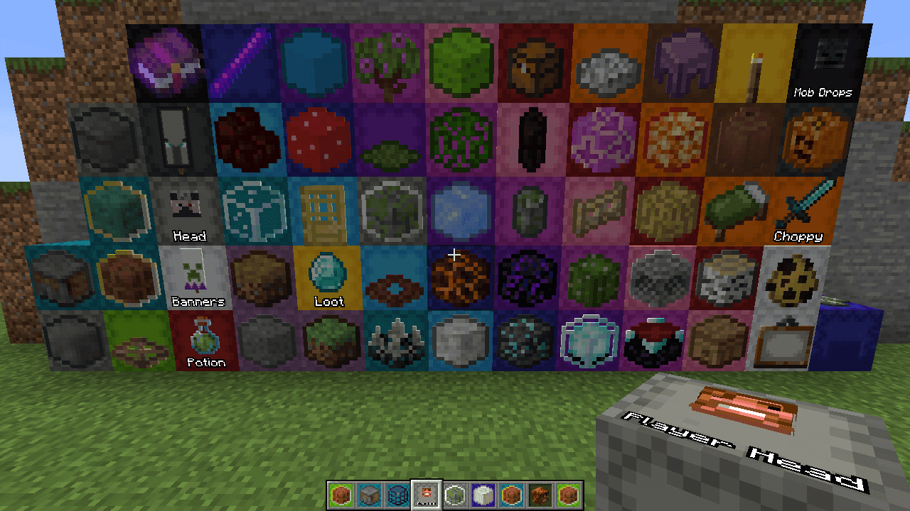 Peek flat shulker icons screenshot