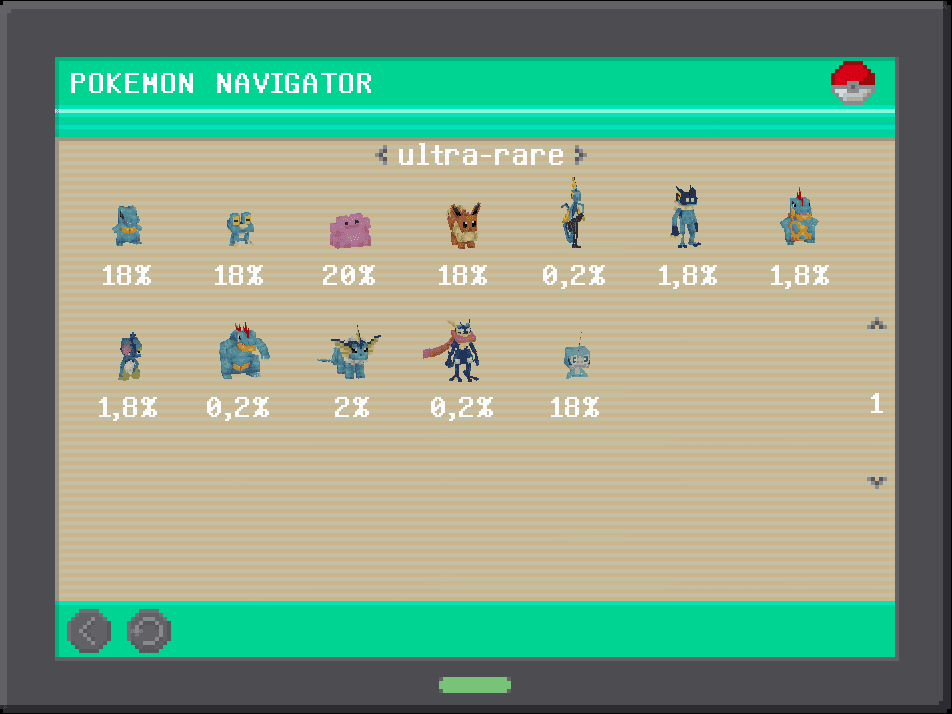 Cobblemon Pokenav screenshot