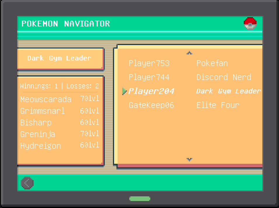 Cobblemon Pokenav screenshot