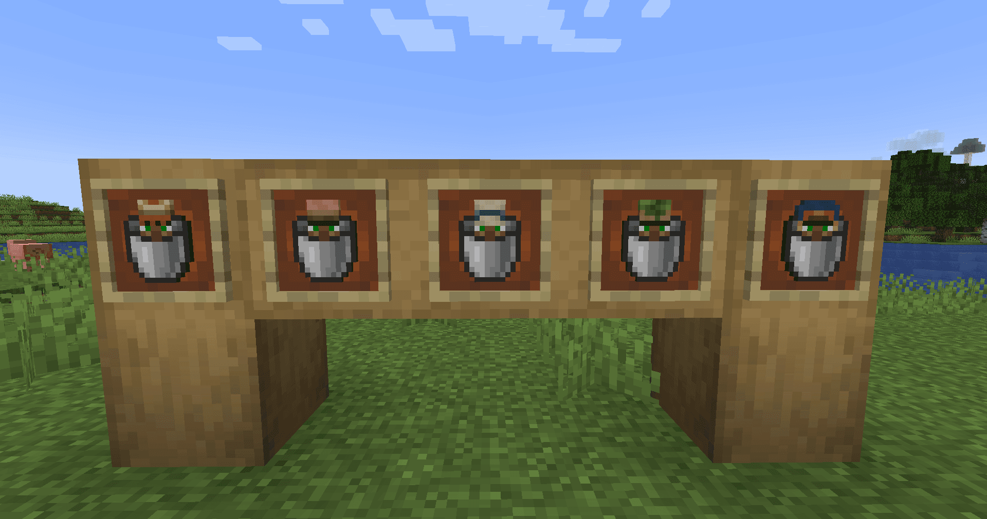 Villager In A Bucket screenshot