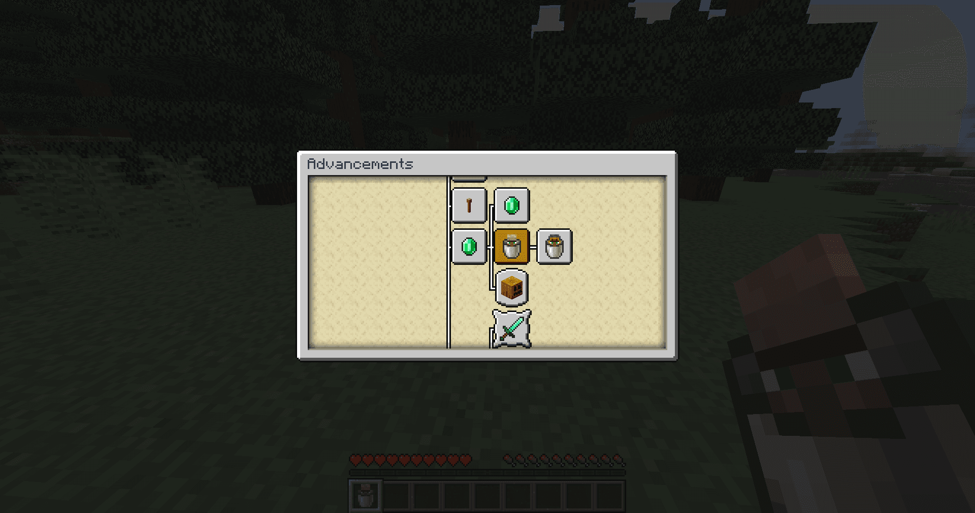 Villager In A Bucket screenshot
