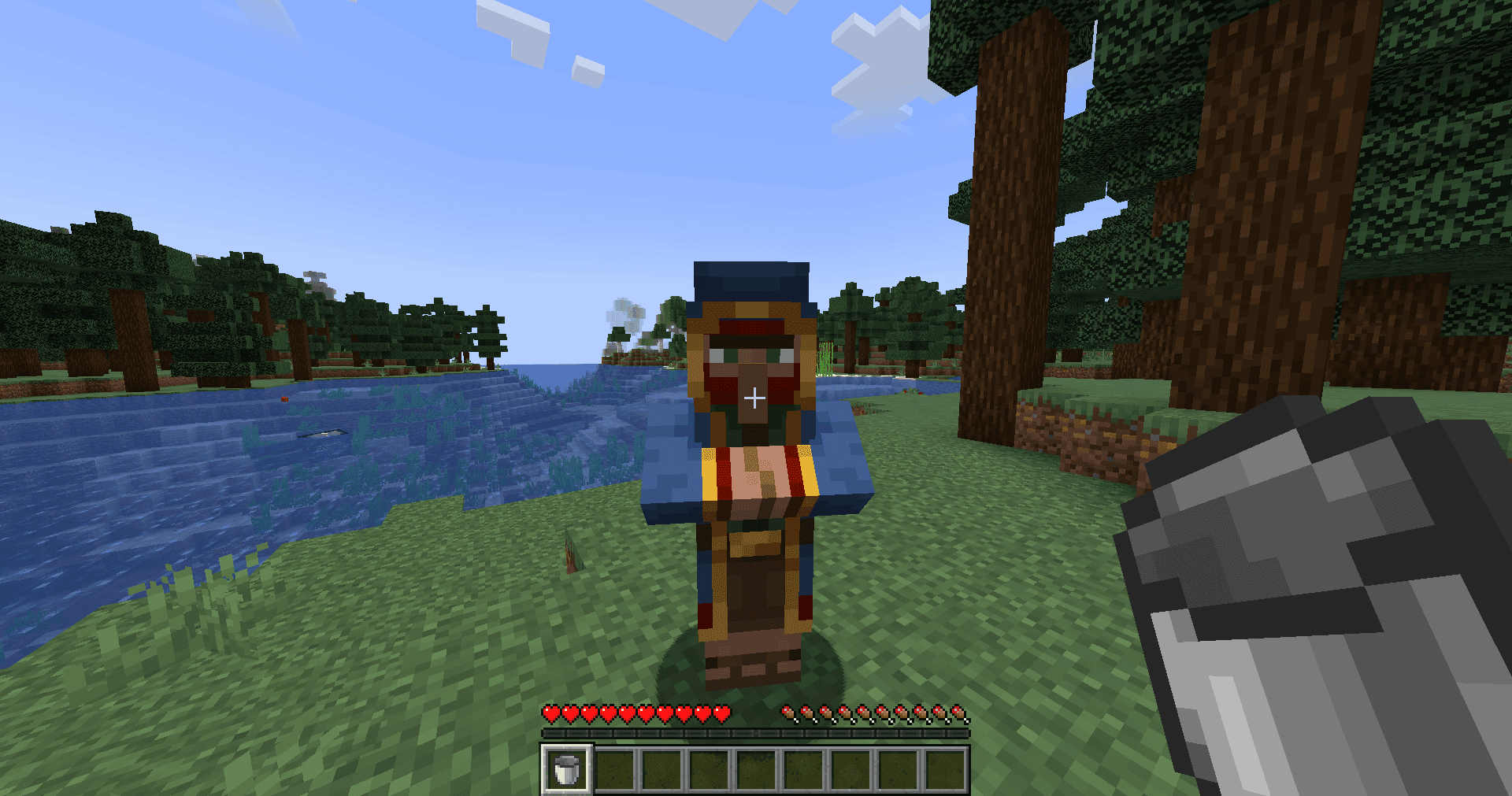 Villager In A Bucket screenshot