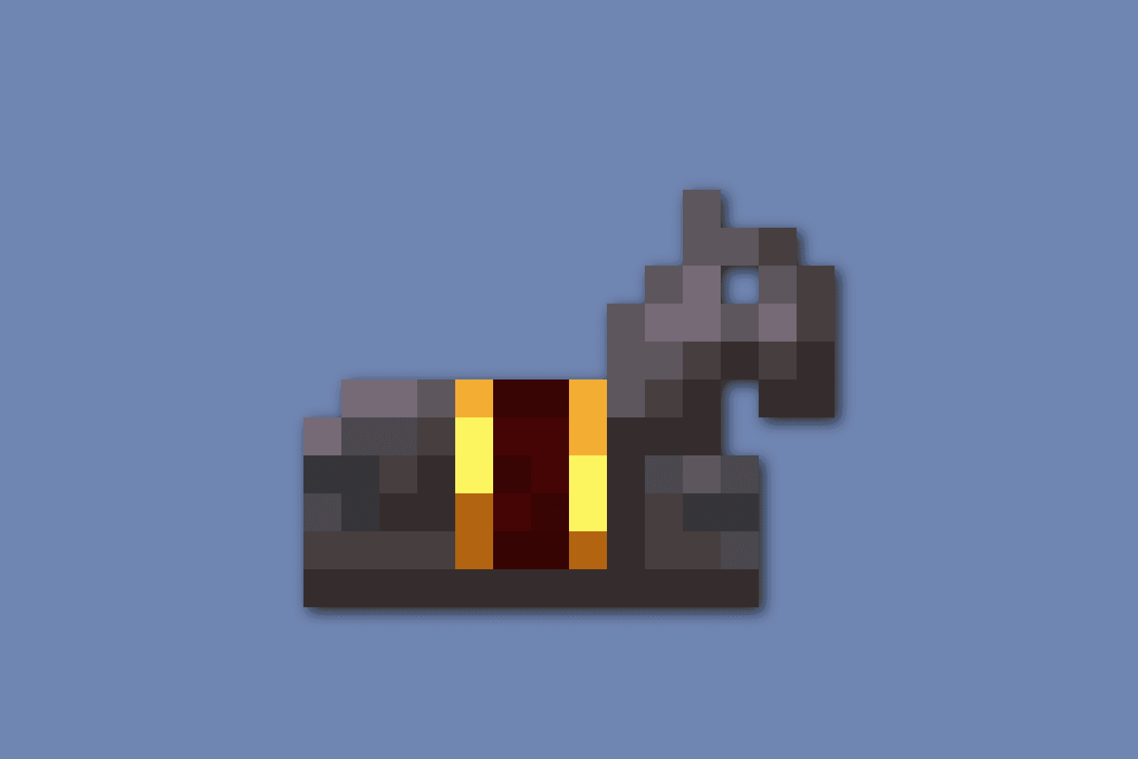 Simple Netherite Horse Armor screenshot