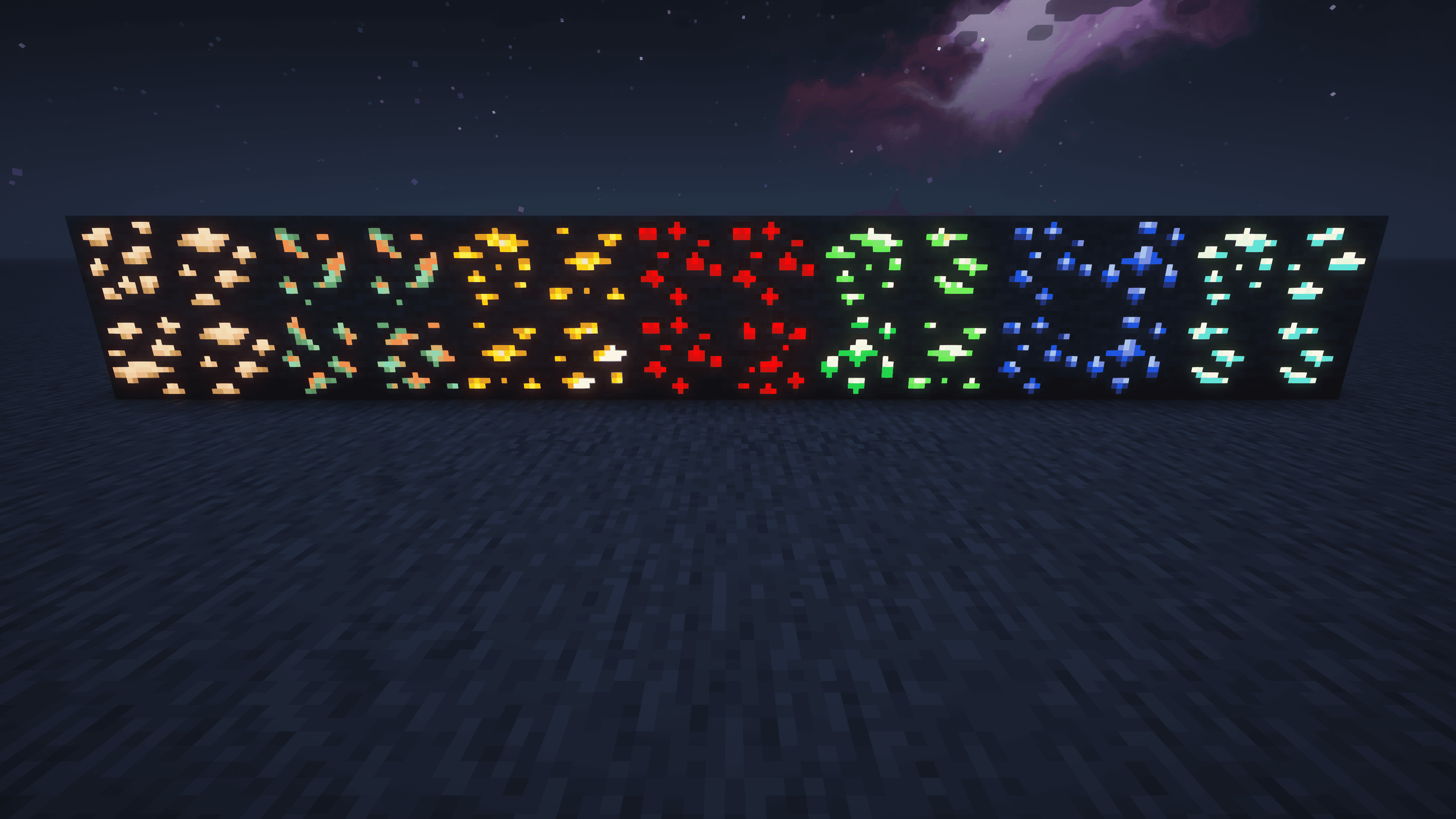 Glowing Emissive Ores - Stay True screenshot