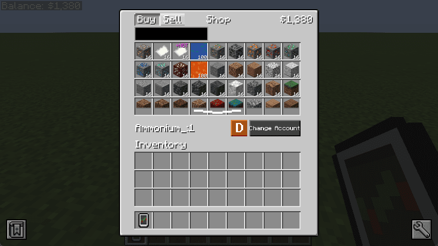 AdminShop Overhauled screenshot