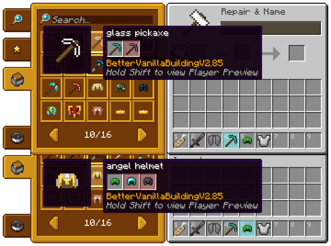 RP Renames screenshot