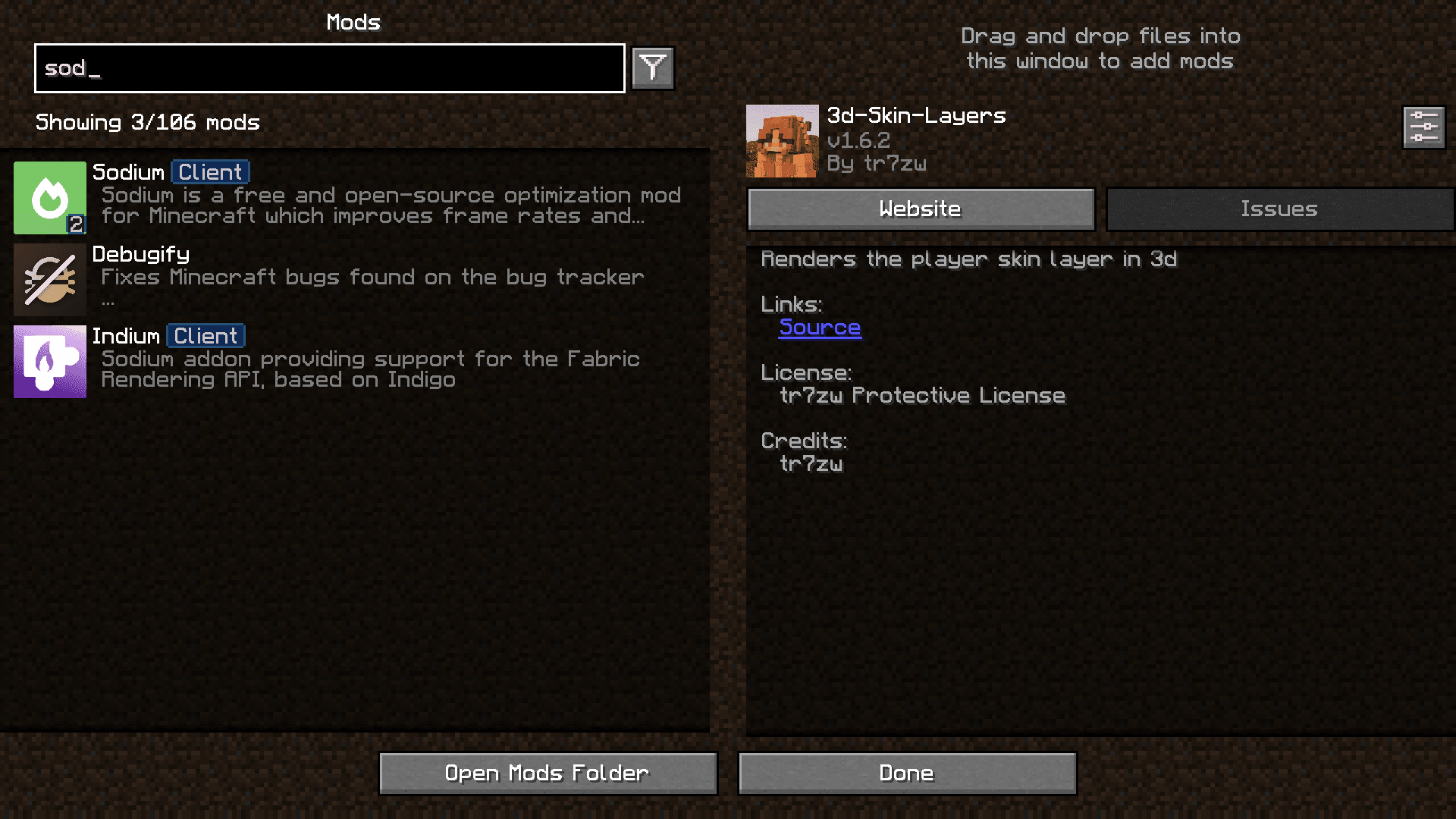 Better FPS & Visuals Boost FPS (Fabric) screenshot