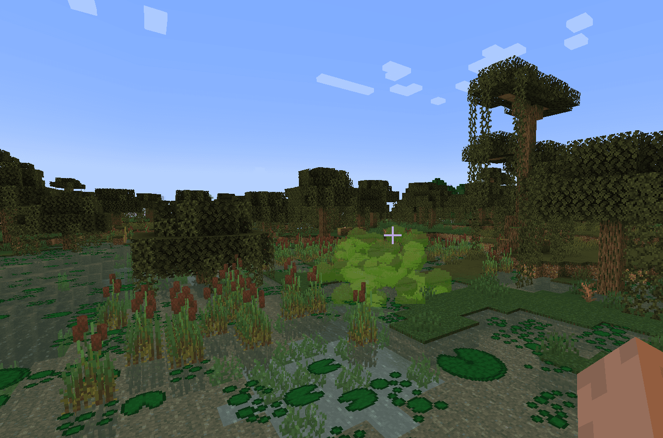 Swampier Swamps (Fabric) screenshot