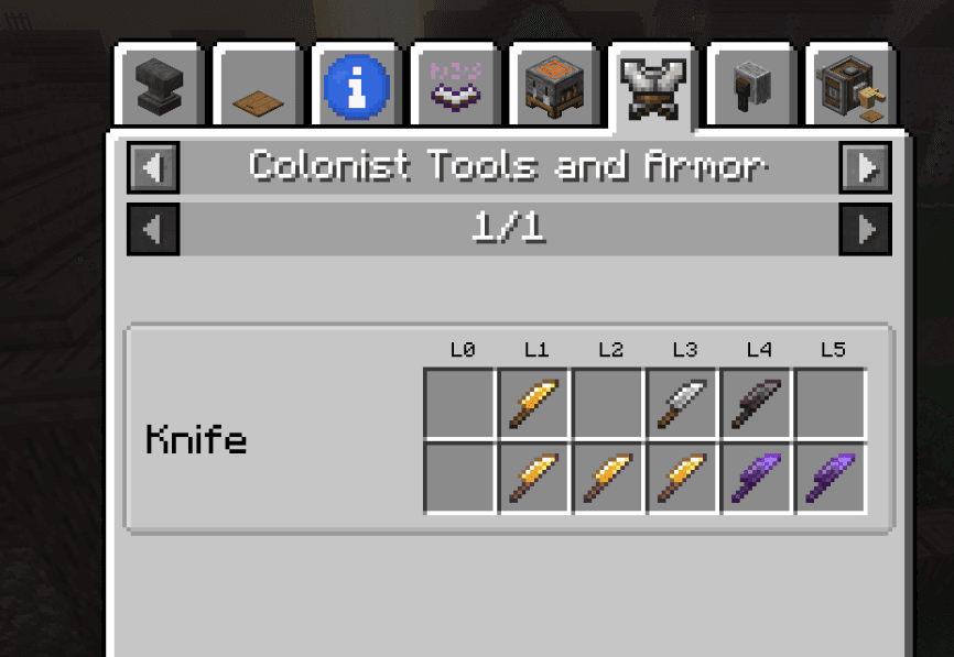 Tweaks addon for MineColonies screenshot