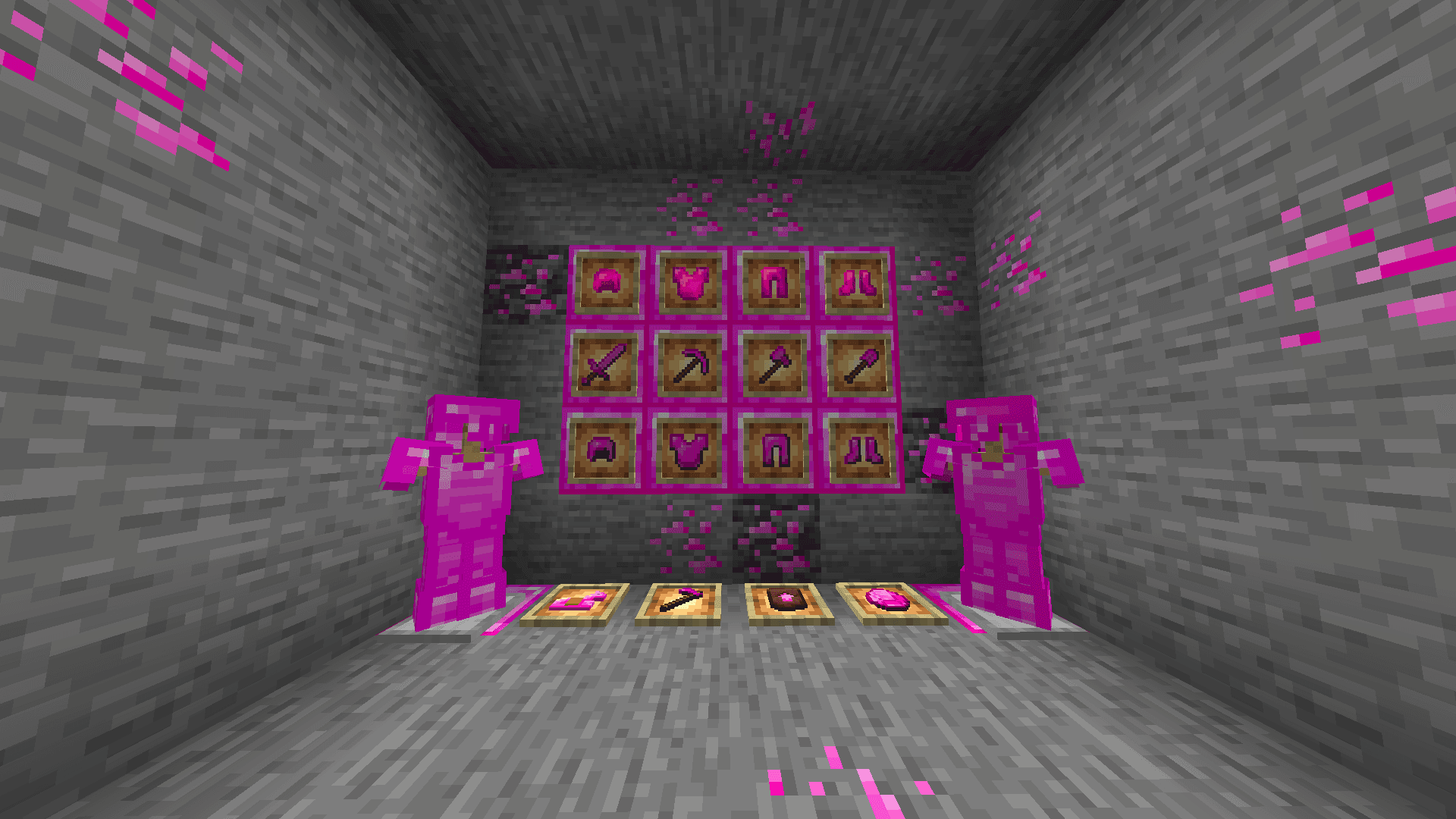 Pink Diamonds Texture Pack screenshot