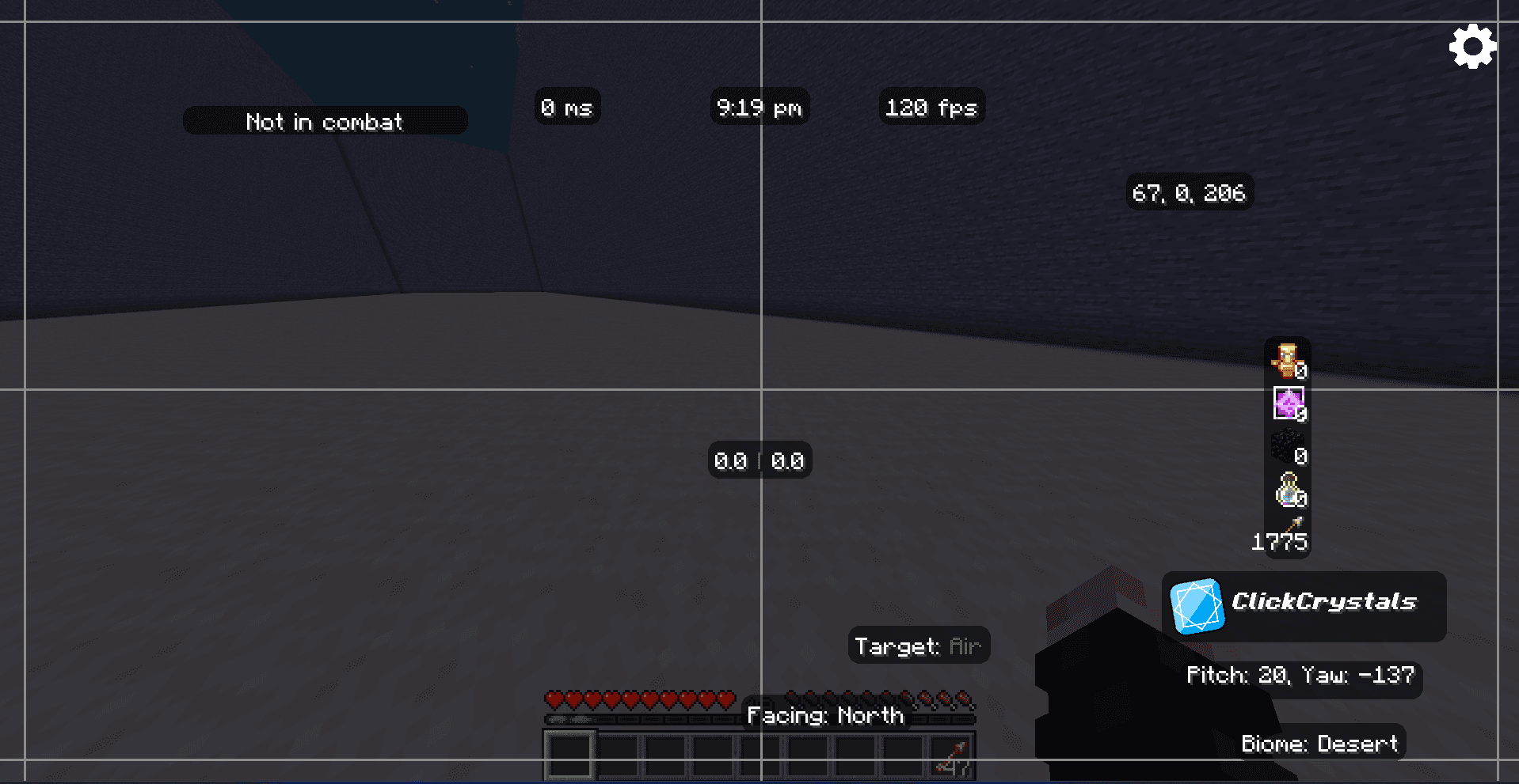 ClickCrystals screenshot