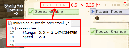 Tweaks addon for MineColonies screenshot