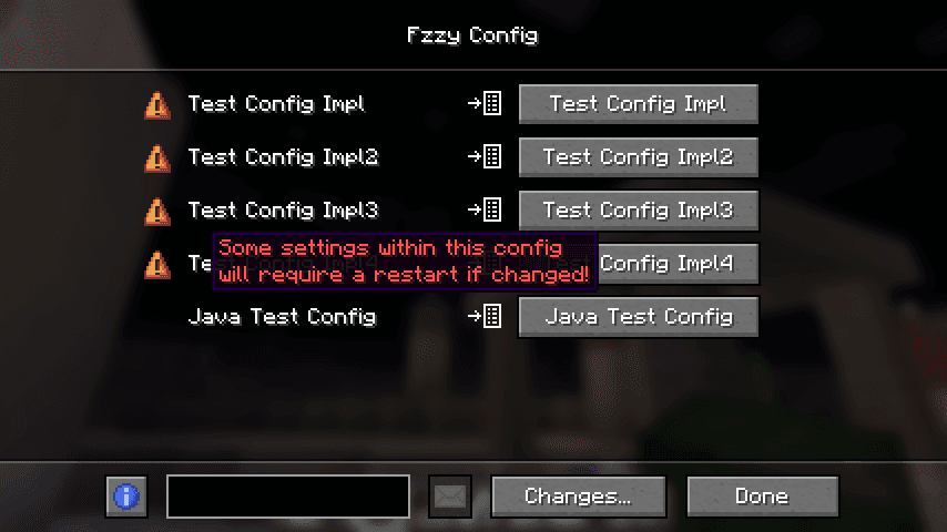 Fzzy Config screenshot
