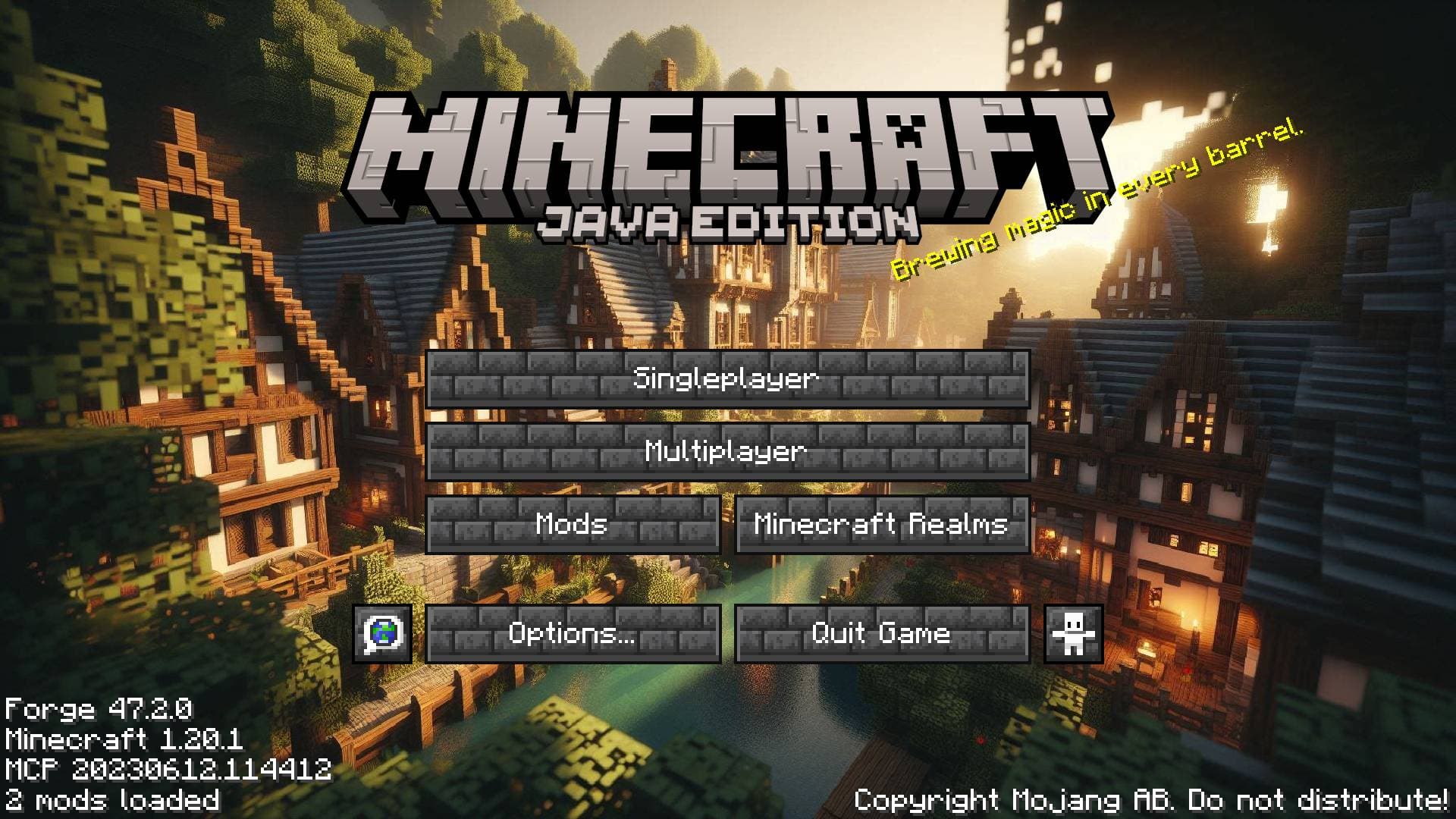 Medieval Menu screenshot
