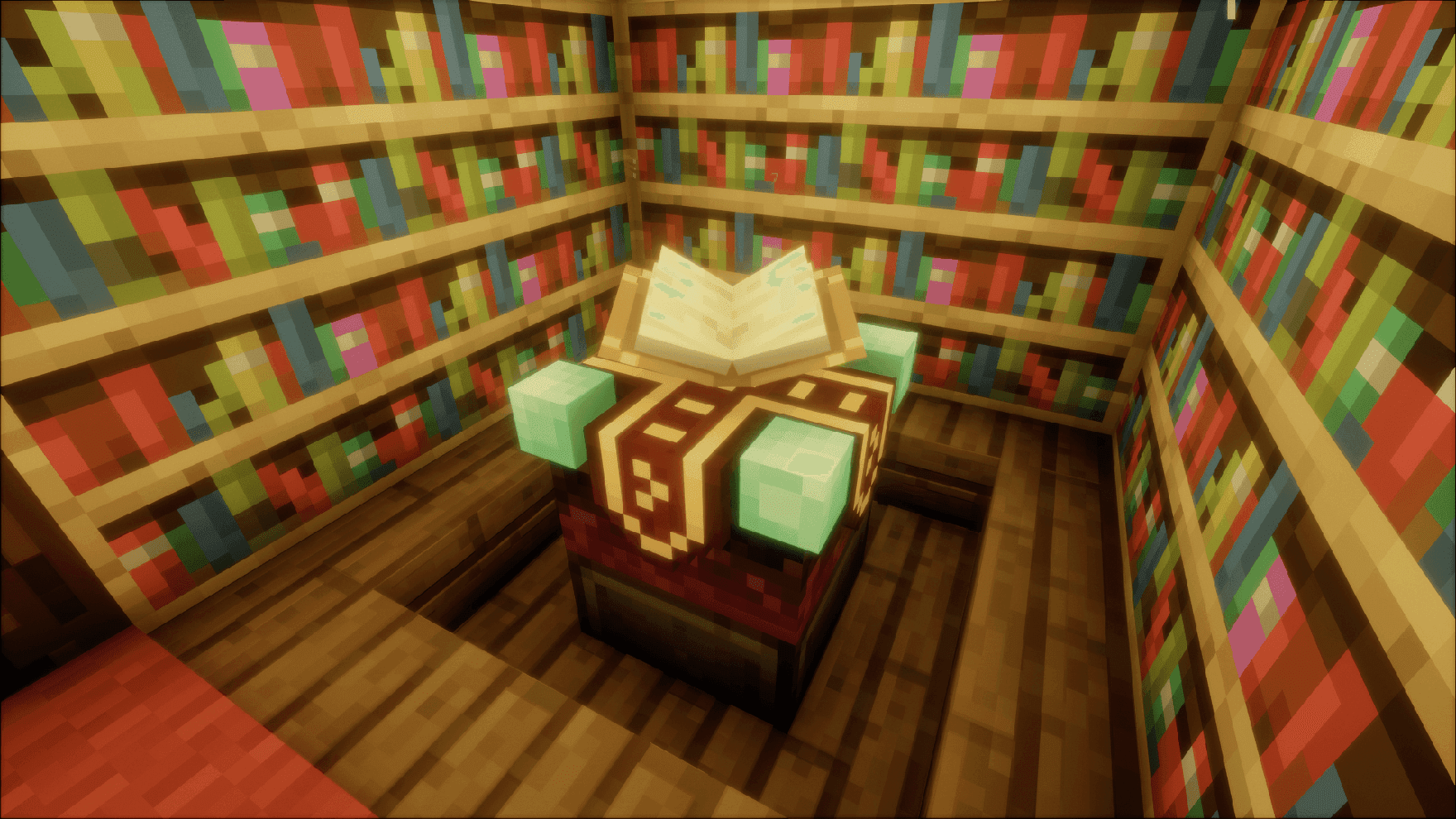 Overdetailed Enchanting Table screenshot