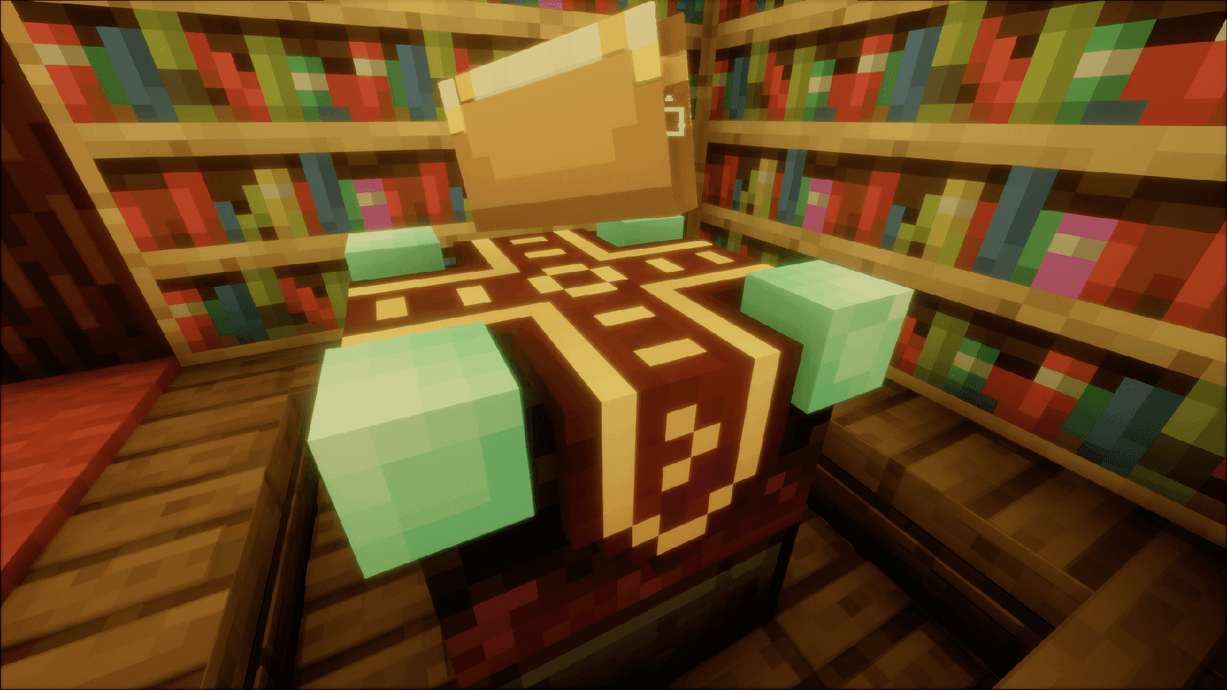 Overdetailed Enchanting Table screenshot