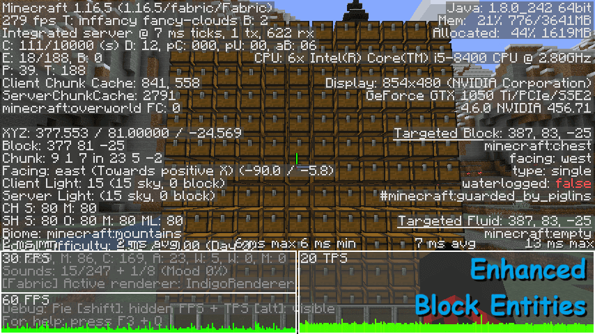 Enhanced Block Entities screenshot