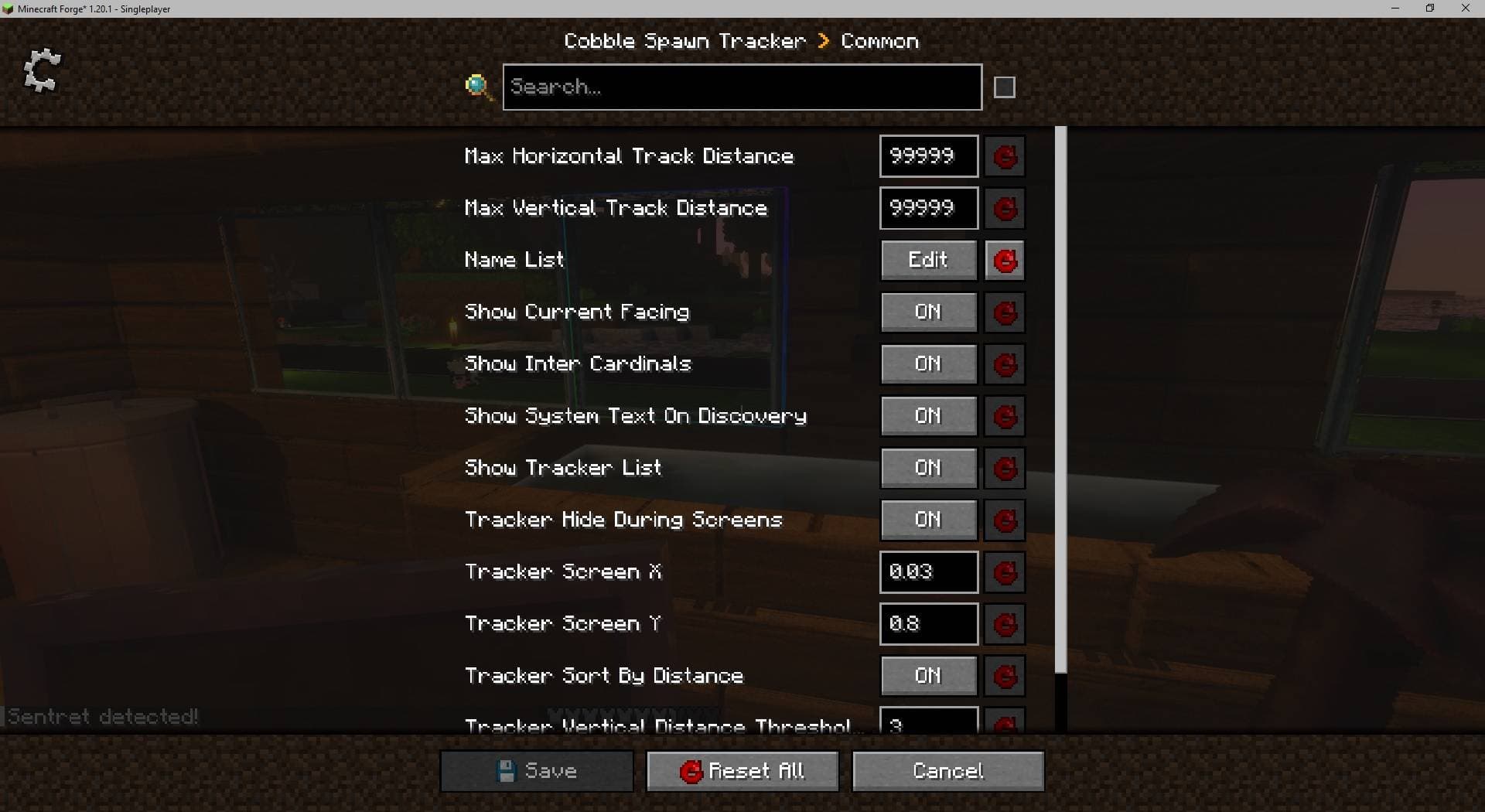 Cobble Spawn Tracker screenshot
