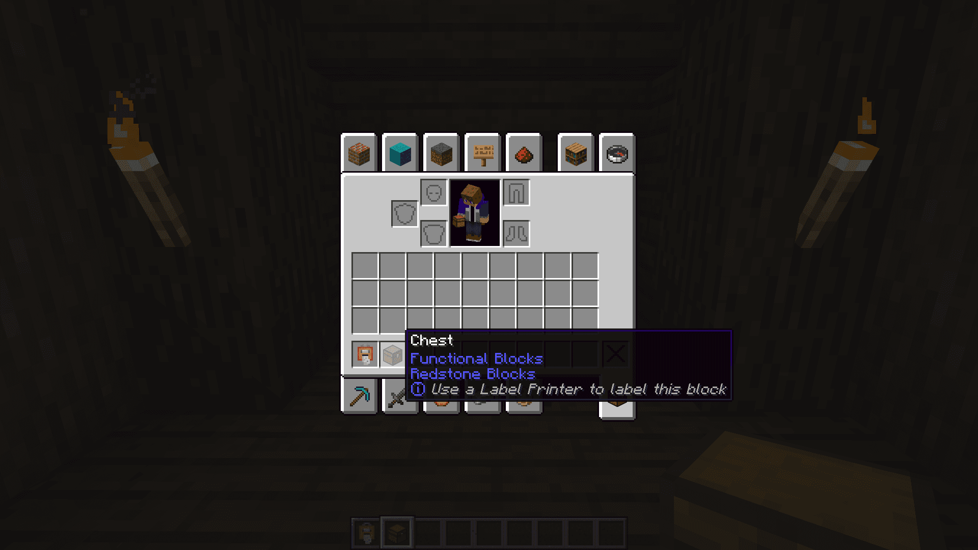 Labelling Containers screenshot