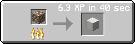 Efficient Raw Ore Blocks Smelting screenshot