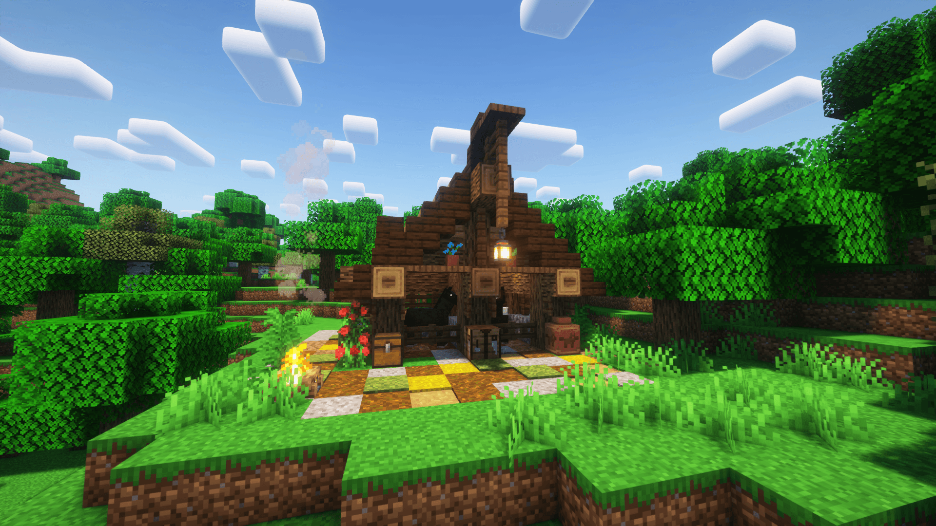Small horse stable screenshot