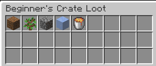 Create: Superflat & Skyblock Crates screenshot