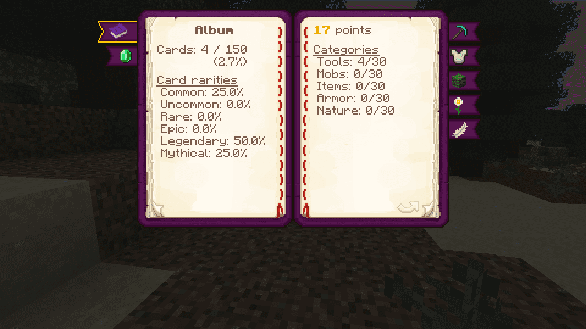 Collector's Album screenshot
