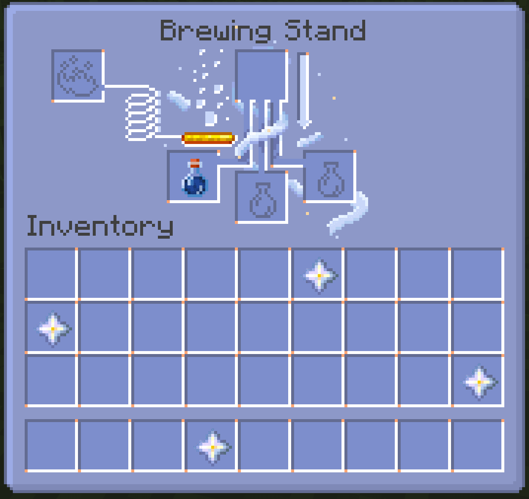 Nebula GUI and Hotbar screenshot