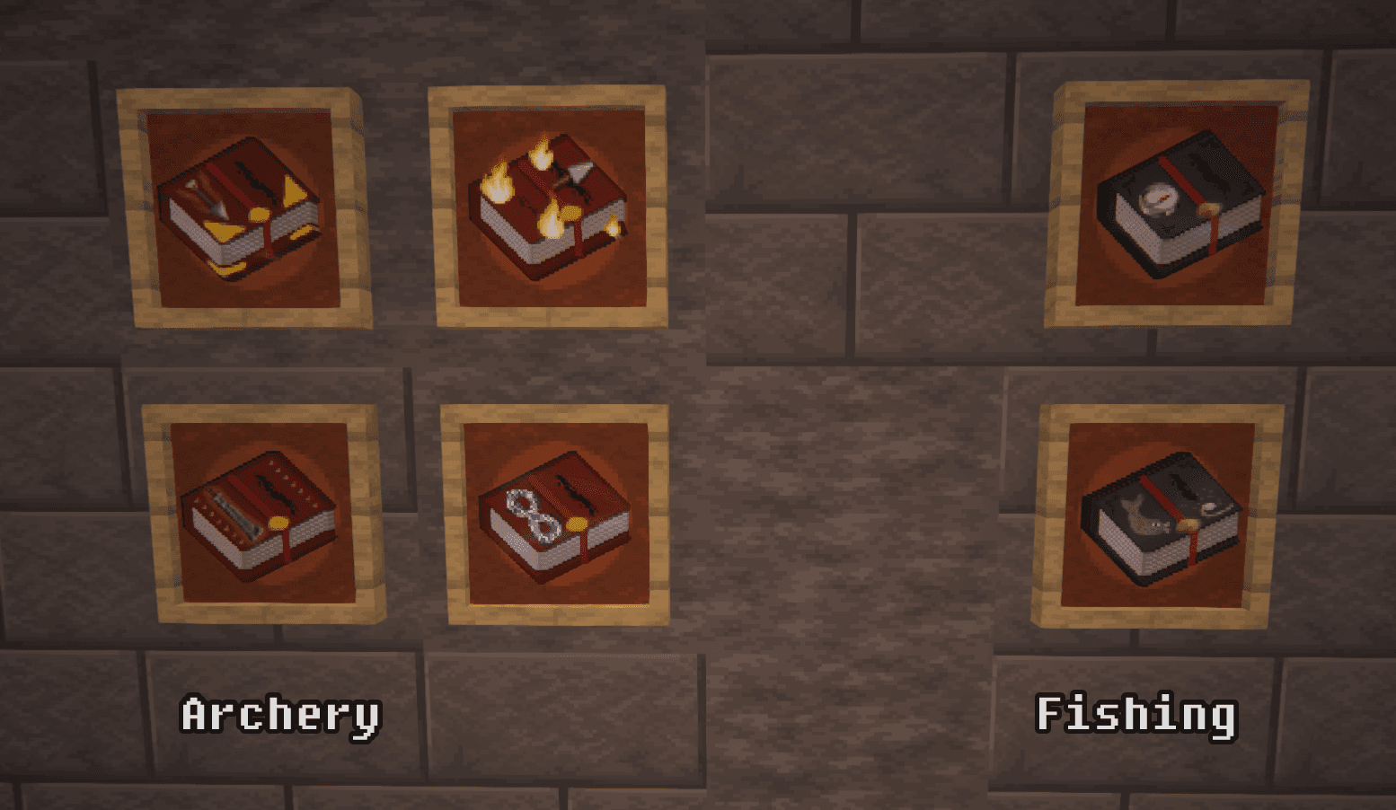 Enchanted Books Showcase 64x screenshot