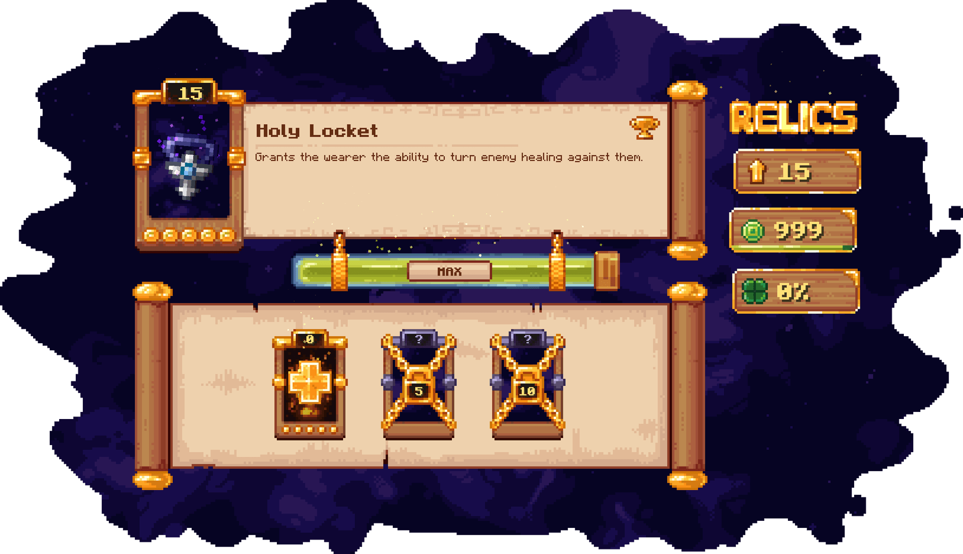 Relics screenshot