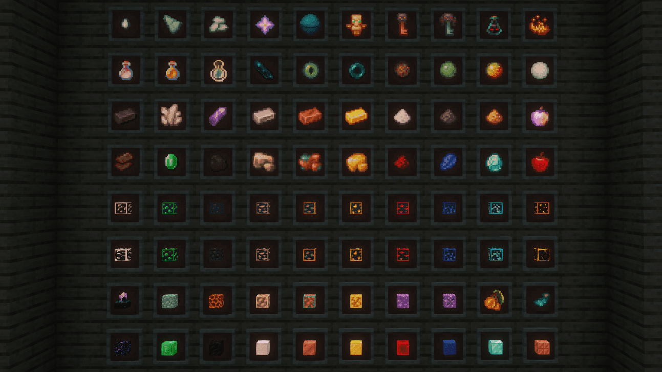 Glowing Animated Ores screenshot