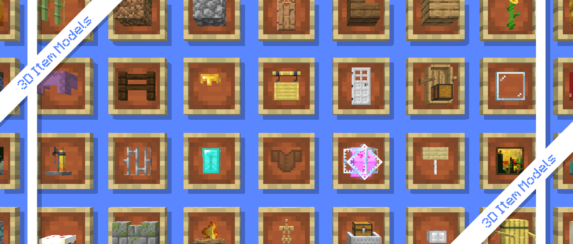 Block-Accurate: 3D Item Models screenshot