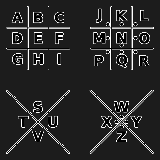 Pig Pen Cipher screenshot