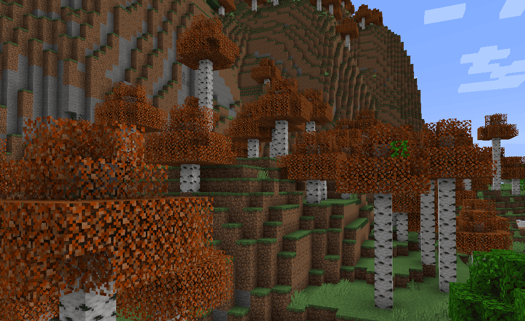 Autumn Birch  + Bushy  screenshot