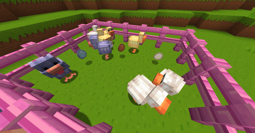 Kawaii World!: Minecraft resource pack for 26.2